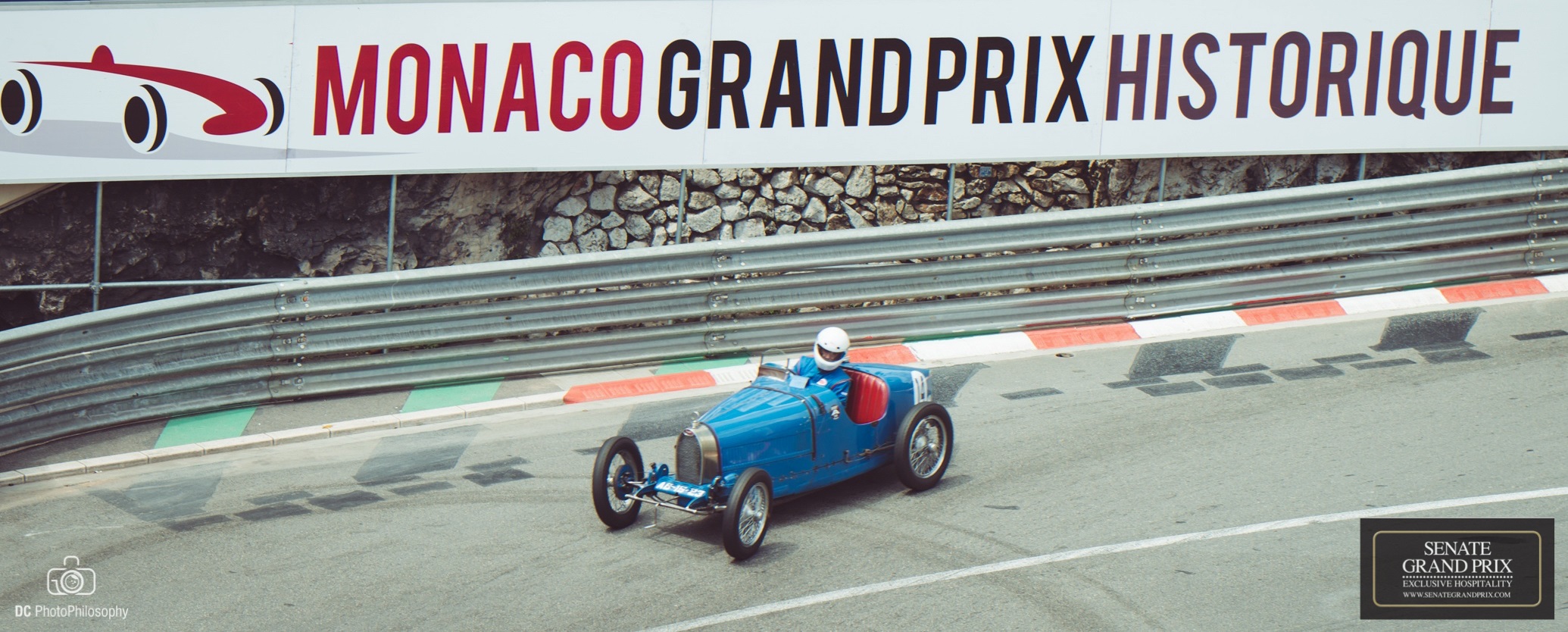 Monaco Blue Racing Car